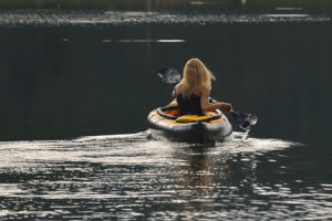 Canoé sur le Lac de Payolle